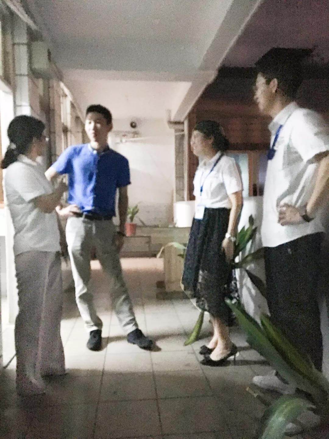 靖邦领导慰问员工