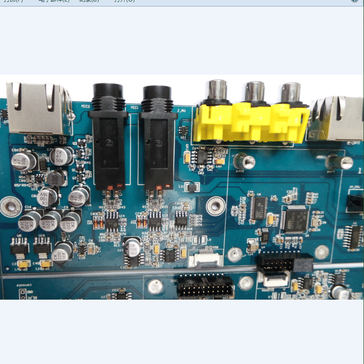 高清音视频转换器主板pcb线路板